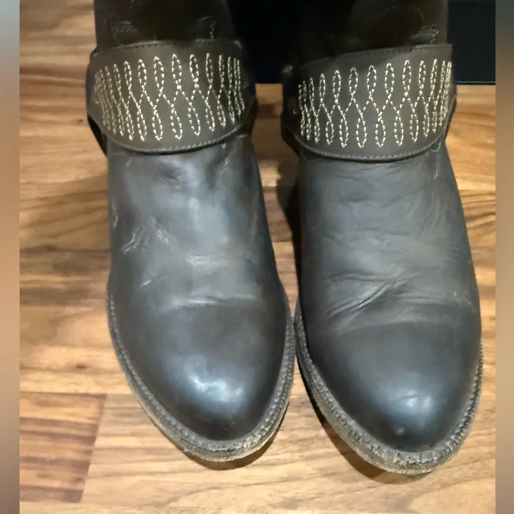ARIAT Sadler Brown Leather Western Knee High Boots #10017362 Sz 9.5